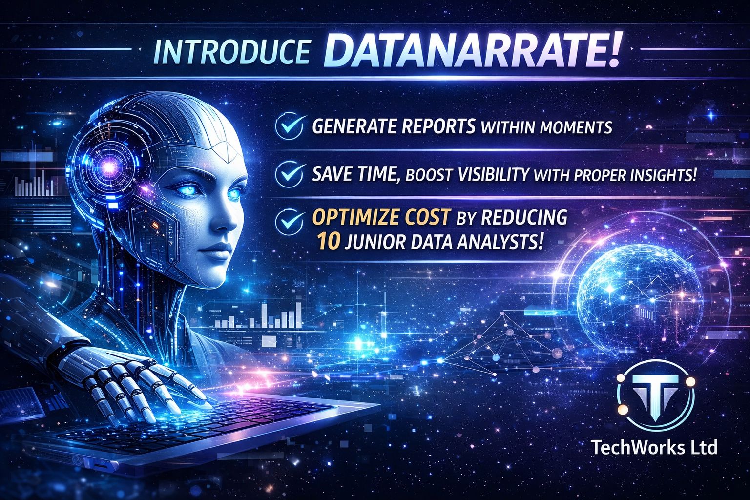 Introducing Datanarrate - AI-Powered Business Reporting